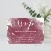 CHIC WINE WATERVERF TROUWKAARTEN RSVP (Staand voorkant)