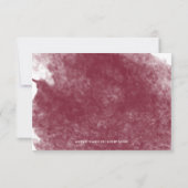 CHIC WINE WATERVERF TROUWKAARTEN RSVP KAARTJE (Achterkant)