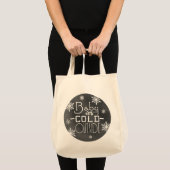 Chic Winter Chalkboard Baby is buiten koud Tote Bag (Voorkant (product))