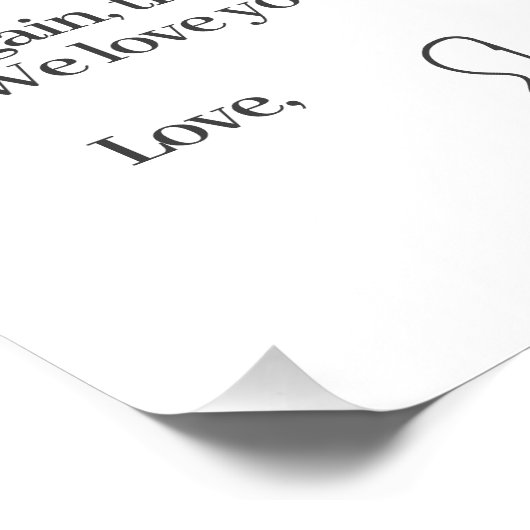 Chic Wit & Goud Elegant QR Code Eerste Huisfonds Perfect Poster (Hoek)