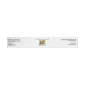 Chic Witte Gouden Body Butter Pot Label (Individueel)
