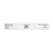 Chic Witte Roze Gouden Body Butter Pot Label (Individueel)