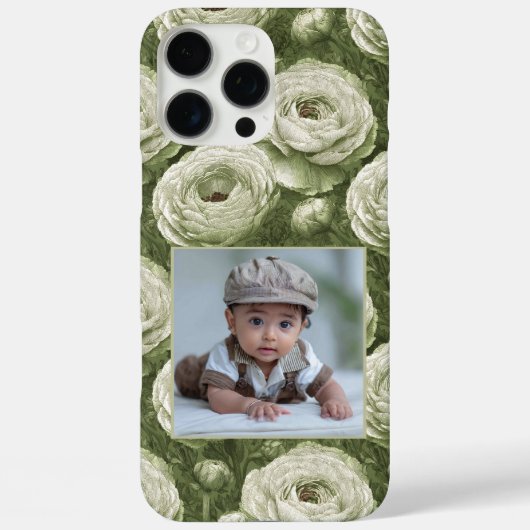 Chic Women Gift Ranunculus Custom  Case-Mate iPhone Case (Achterkant)
