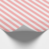 CHIC WRAPPING PAPER_04 BLUSH PINK/WHITE STRIPES CADEAUPAPIER (Hoek)