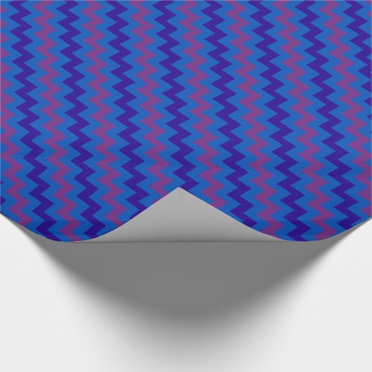 Chic Wrapping Paper: krottenbakken, blauwe en mari Cadeaupapier (Hoek)