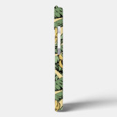 Chic Yellow Tropical Banana Leaf Pattern Case-Mate iPhone Case (Achterkant / Links)
