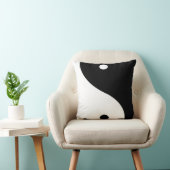 CHIC YIN YANG ZWART-WIT HEDENDAAGSE KUNST KUSSEN (Stoel)