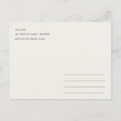 Chic Yosemite National Park CA Waterverf Reizen Briefkaart (Achterkant)