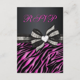Chic Zebra RSVP met juwelen
