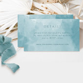 Chic Zee Glass Waterverf Weddenschap Website Informatiekaartje