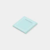 Chic Zee Green | Gepersonaliseerd Post-it® Notes (Schuin)