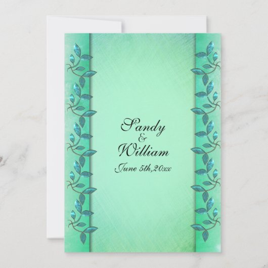 Chic Zee Groene Zuilen Kaart (Achterkant)