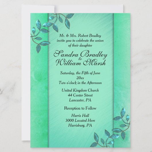 Chic Zee Groene Zuilen Kaart (Voorkant)