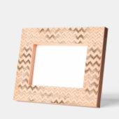 Chic Zigzag Stripes Gegraveerde Lijstjes (Links)