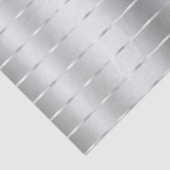 Chic Zilveren Lint Bruidsfeest Tissuepapier (Detail)