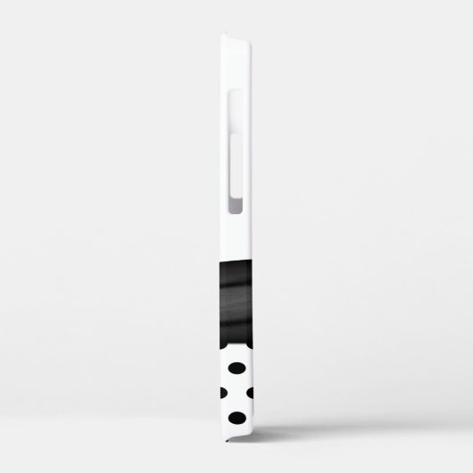 Chic Zonnebloem Polka Dot Case-Mate iPhone Case (Achterkant / Links)