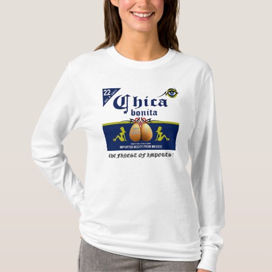 Chica bonita - Dames AA Hoody Long Sleeve (Voorkant)