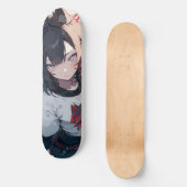 Chica Cat Persoonlijk Skateboard (Voorkant)