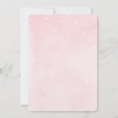 Chica de invitación a Baby Shower para mariposa Kaart (Achterkant)