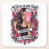 Chica Kartonnen Onderzetters (Voorkant)