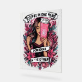 Chica perfecta acryl bord (Hoek)