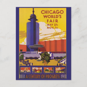 Chicago 1933 World's Fair  Briefkaart