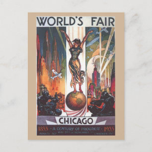 Chicago 1933 World's Fair  Briefkaart