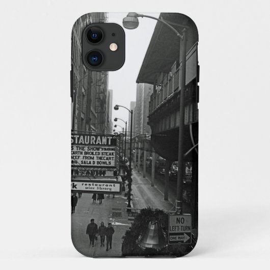 Chicago 1960 Blackhawk Restaurant Sign Street Case-Mate iPhone Case (Achterkant)