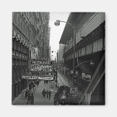 Chicago 1960 Blackhawk Restaurant Sign Street Magneet (Voorkant)