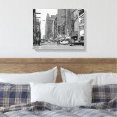 Chicago 1960's Randolph St Oriental Theater Photo Canvas Afdruk (Insitu (Slaapkamer))