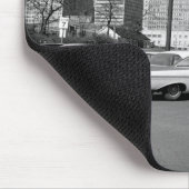 Chicago 1964 Skyline and Beauful Tailfin Cars Muismat (Hoek)