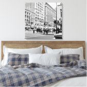 Chicago 1967 State and Lake Theater Royale Canvas Afdruk (Insitu (Slaapkamer))