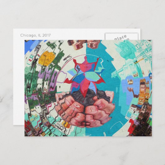 Chicago 2017 briefkaart (Voorkant / Achterkant)