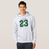 Chicago 23 Varsity Rugnummer Hoodie (Voorkant volledig)