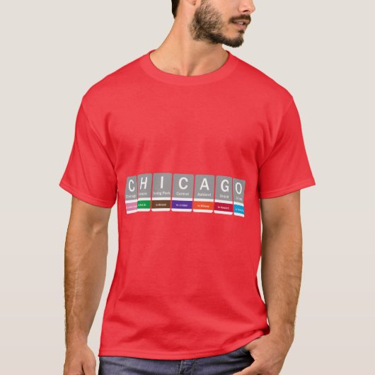 Chicago 2 t-shirt (Voorkant)