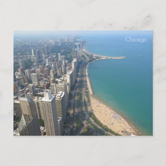Chicago 360 uitzicht briefkaart (Voorkant)