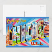 Chicago 5x7 grote ansichtkaart (Voorkant / Achterkant)