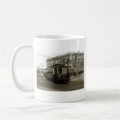 CHICAGO 63RD EN WESTERN 1952 TROLLEY ART SEPIA KOFFIEMOK (Links)