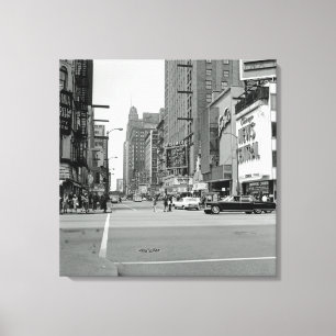 Chicago 7 mei 1967 Randolph St. Oriental Theatre Canvas Afdruk