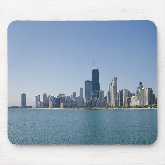 Chicago aan de overkant van het meer muismat (Voorkant)