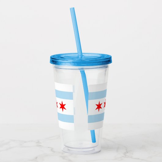 Chicago Acryl Drinkbeker (Links)