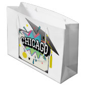 Chicago Afgestudeerde Groot Cadeauzakje (Achterkant Gekanteld)