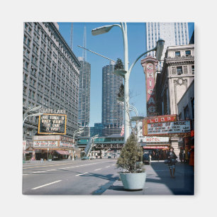 Chicago April 1967 Theater State Lake Magnet