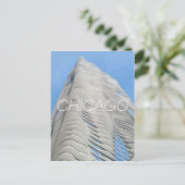 Chicago Aqua Tower Briefkaart (Staand voorkant)