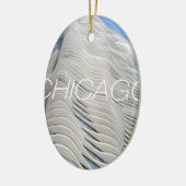 Chicago Aqua Tower Keramisch Ornament (Links)