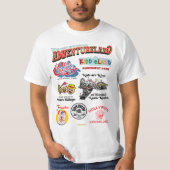Chicago Area Amusement Parks T-shirt (Voorkant)
