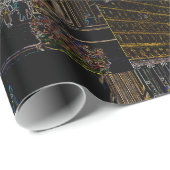 CHICAGO ART INSTITUTE LIONS MICHIGAN AVE NEON 1930 CADEAUPAPIER (Rol Hoek)