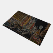 CHICAGO ART INSTITUTE LIONS MICHIGAN AVE NEON 1930 DEURMAT (Schuin)