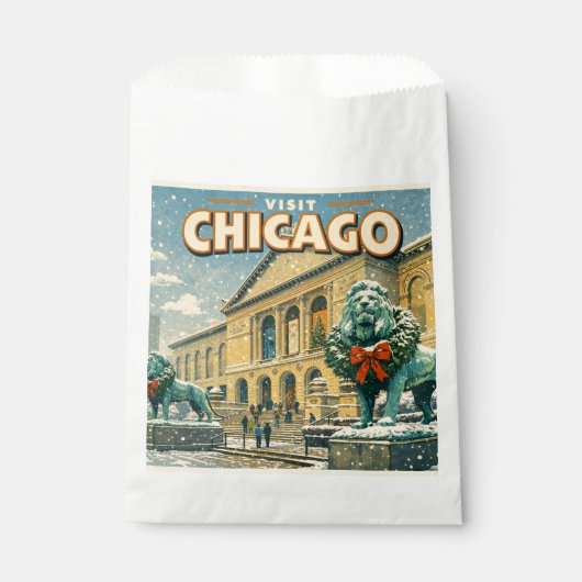 Chicago Art Institute winterposter Bedankzakje (Voorkant)