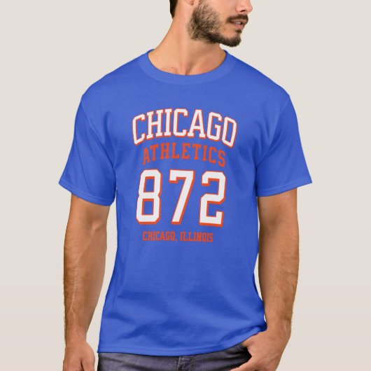 Chicago Athletics 872 Chicago3 T-shirt (Voorkant)